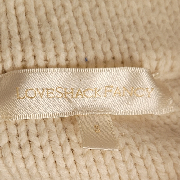 LOVESHACKFANCY BRENDANA HEART KNIT SKIRT - Picture 8 of 8